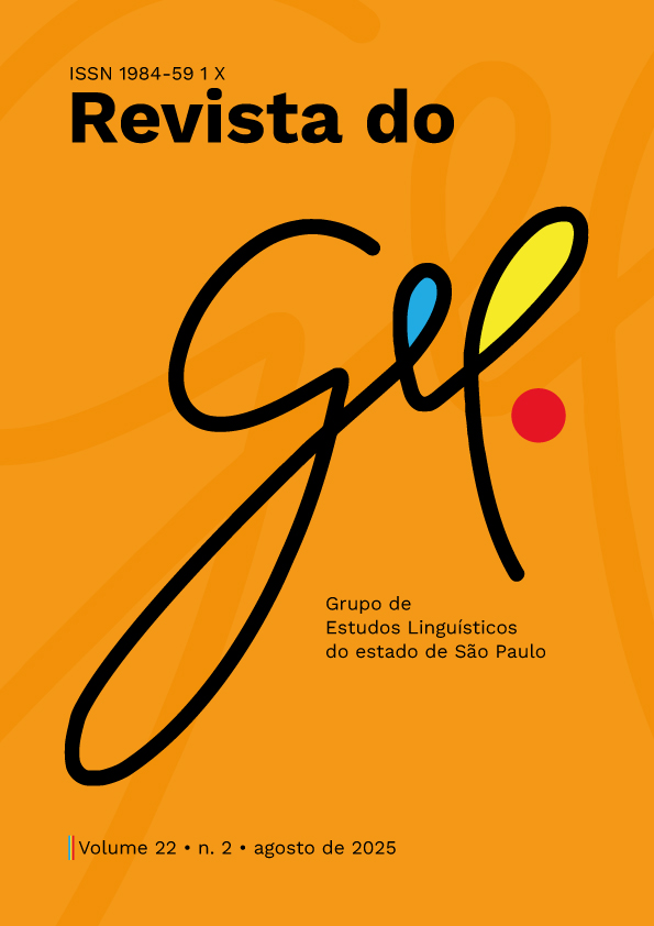 					Visualizar v. 22 n. 2 (2025): Revista do GEL
				